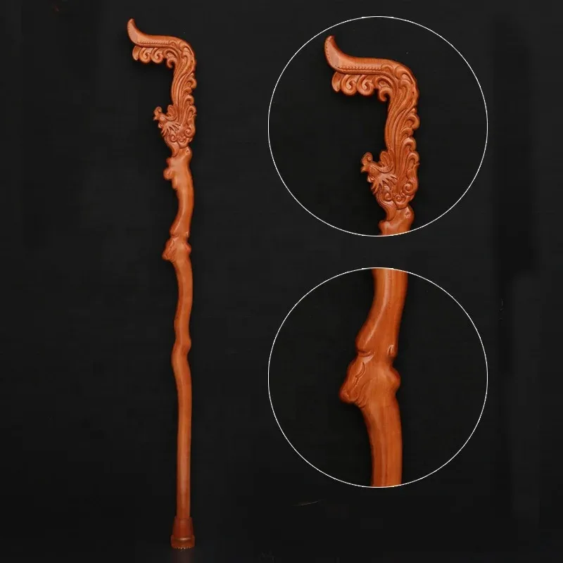 High Quality Cane Senior Stick Natural  Men