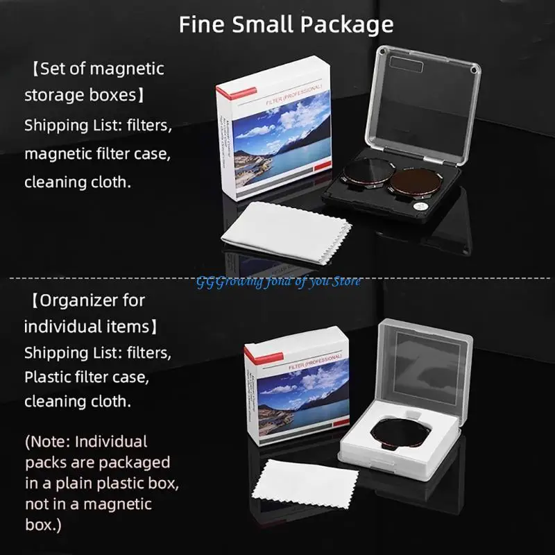 H9EB Ulepszone drony Filtr ND Filtr ze stopu aluminium i szkła optycznego dla 3Classic