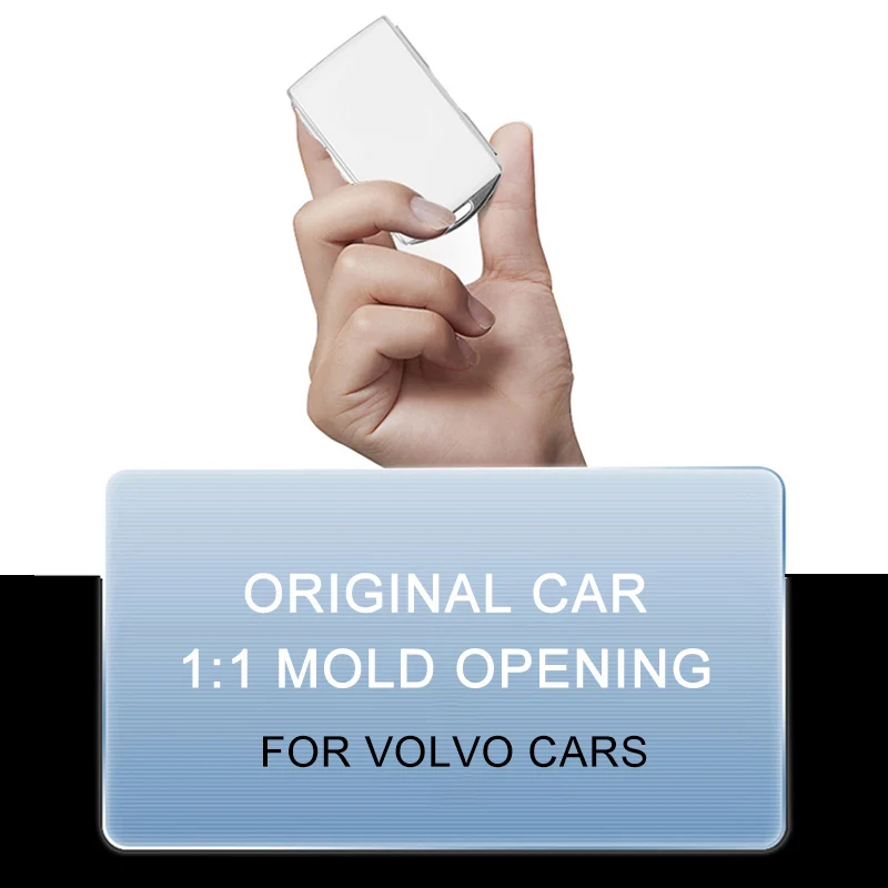 For Volvo Car Key Case Cover Zinc Alloy Key Shell Case For Volvo XC60 S60 S90 XC40 XC90 V60 V90 1: 1 Seamless Fit Modification