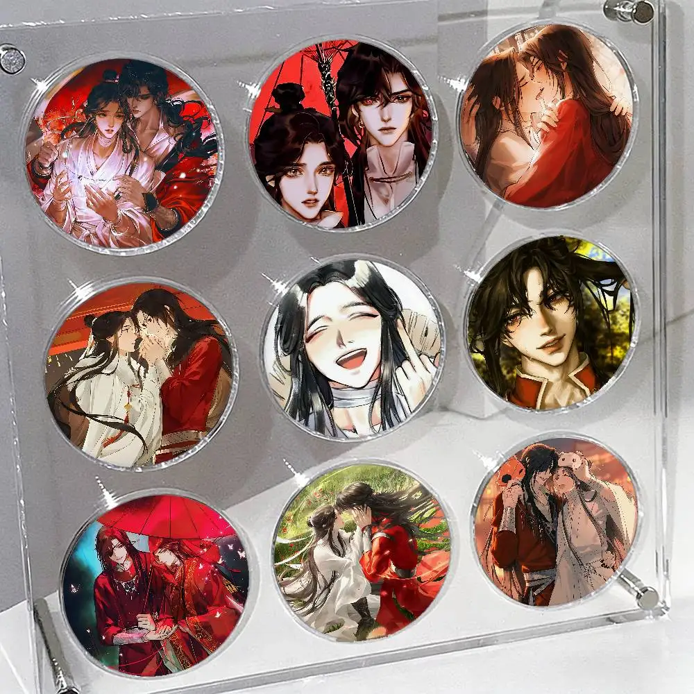 H-Heaven Official Blessing Badge Pins For Friend, Backpack, Clothing, Collectible Accessories, Jewelry Gift