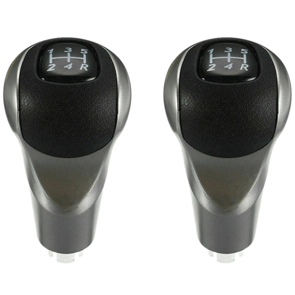 

2X Shift Head, 5 Speed Gear Shift Knob Manual Shift Ball Stick For Honda Civic 2006-2011 54102-SNA-A02-A99D