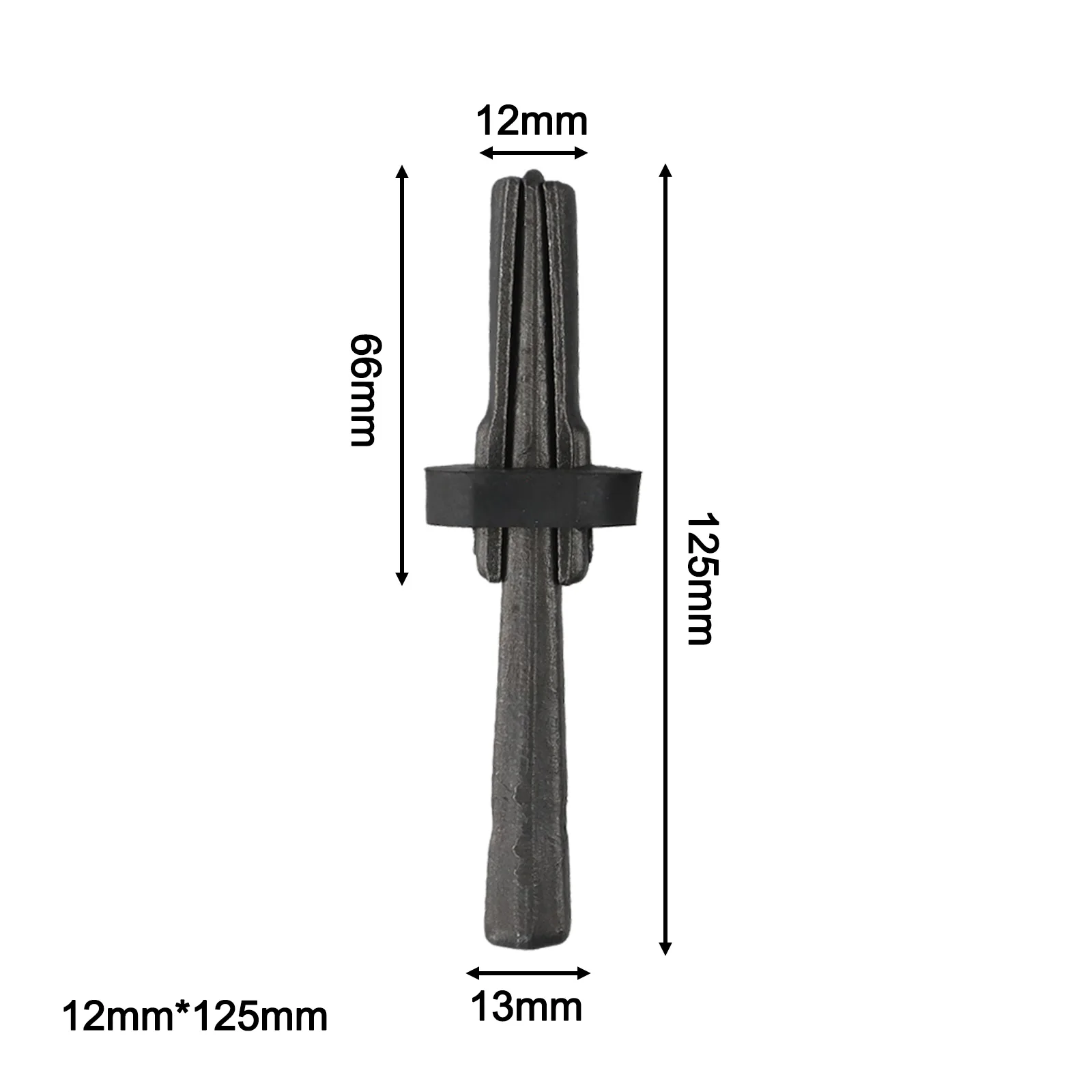 5pcs Stone Crusher 125x12mm Stone Crushing Tool Wedge And Feather Pad Concrete Stone Crusher Stone Crushing Hand Tool