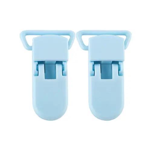 Sunrony 10Pc Plastic Pacifier Clips Holder For DIY Pacifier Chain Necklace Accessories Components For Jewelry Making - Image 8