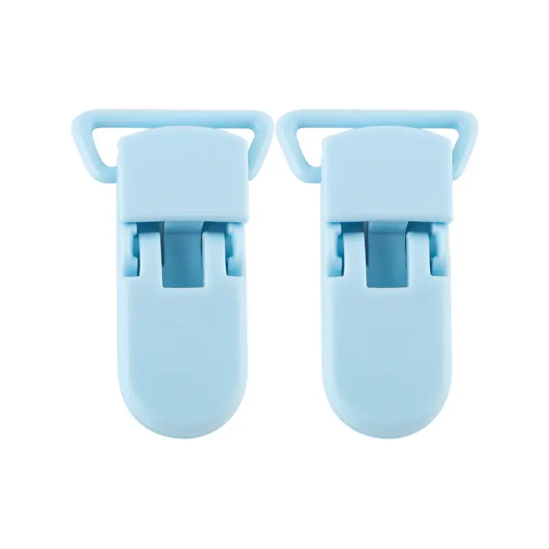 Sunrony 10Pc Plastic Pacifier Clips Holder For DIY Pacifier Chain Necklace Accessories Components For Jewelry Making - Image 8