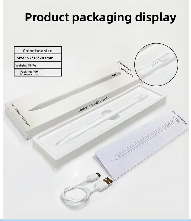 Universal Stylus Pen For Android Touch Pencil For Huawei Matepad 11.5 11 2023 T10 T10s SE 11 10.4 11.5 S 2024 Honor Pad X8 X9A