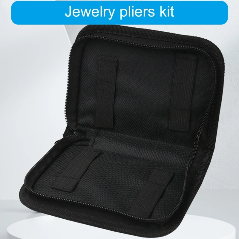 Beadsmith Essential Tool Carriers Zippers Bag Structured for Jewelry and Hobbyists 517A