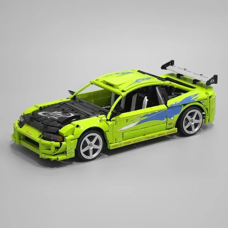 Champion Movie Car Model Moc Building Bricks Eclipse 1:12 Famous Fast Movie Model Technology DIY Modular Blocks Assembly