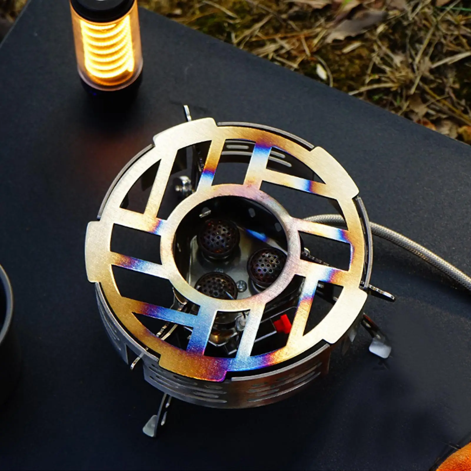 

Camping Stove Windshield Camp Stove Wind Guard Removable Gas Stove Windbreaker Wind Shelter for Camping Cooking Hiking Picnic