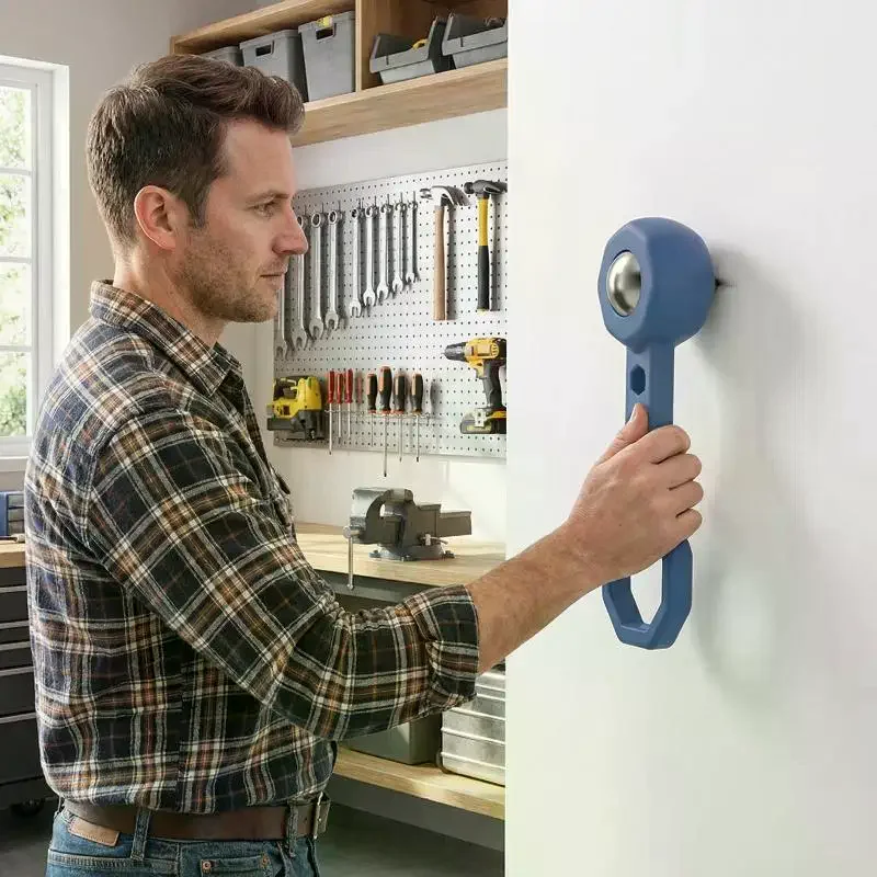 Pull Magnetic Stud Finder Accuracy Strong Suction Metal Detector Quickly Located Magnetic Wall Stud Finder Wall