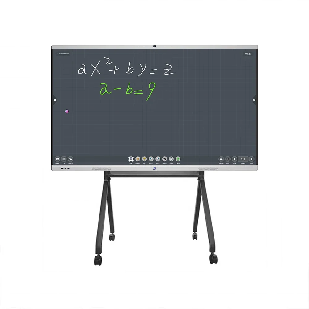 75inch  Anti glare Glass Eshare I3 Meeting Panel 75 Promethean Whiteboard Interactive Flat Display