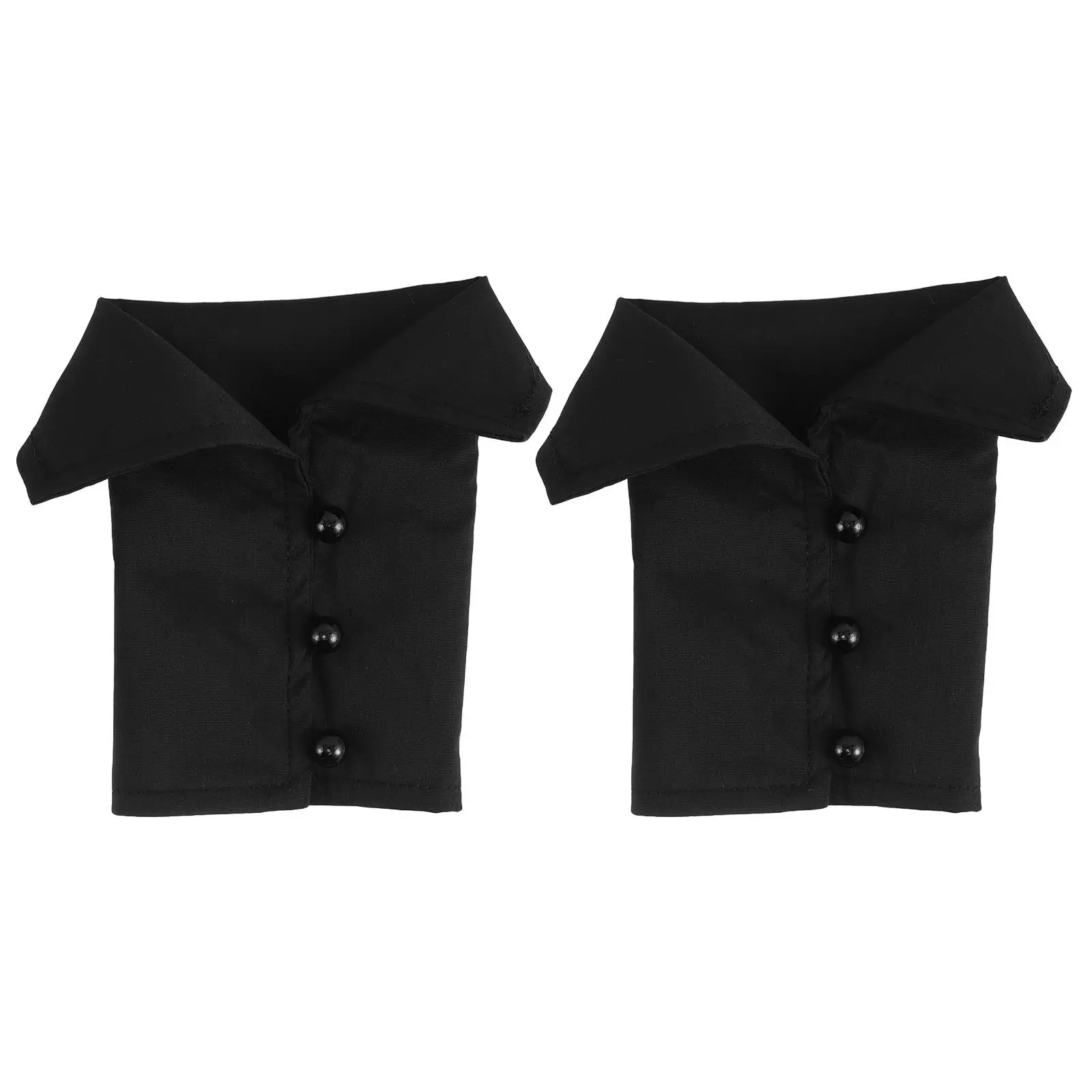 1Pair Detachable Cotton False Sleeves Wrist Cuffs for Women Stylish Elegant Removable Sleeve Cuffs Fashionable Office Formal