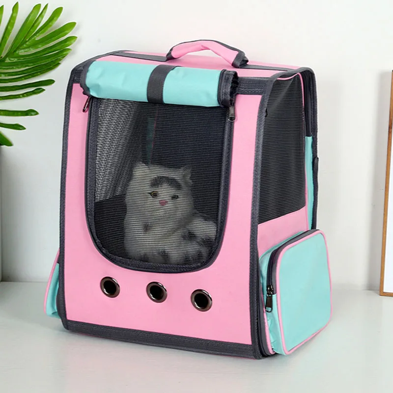 Breathable Pet Carrier Backpack for Cat and Dog, Astronaut Space Capsule, Window Transport Carrying Bag, High Quality