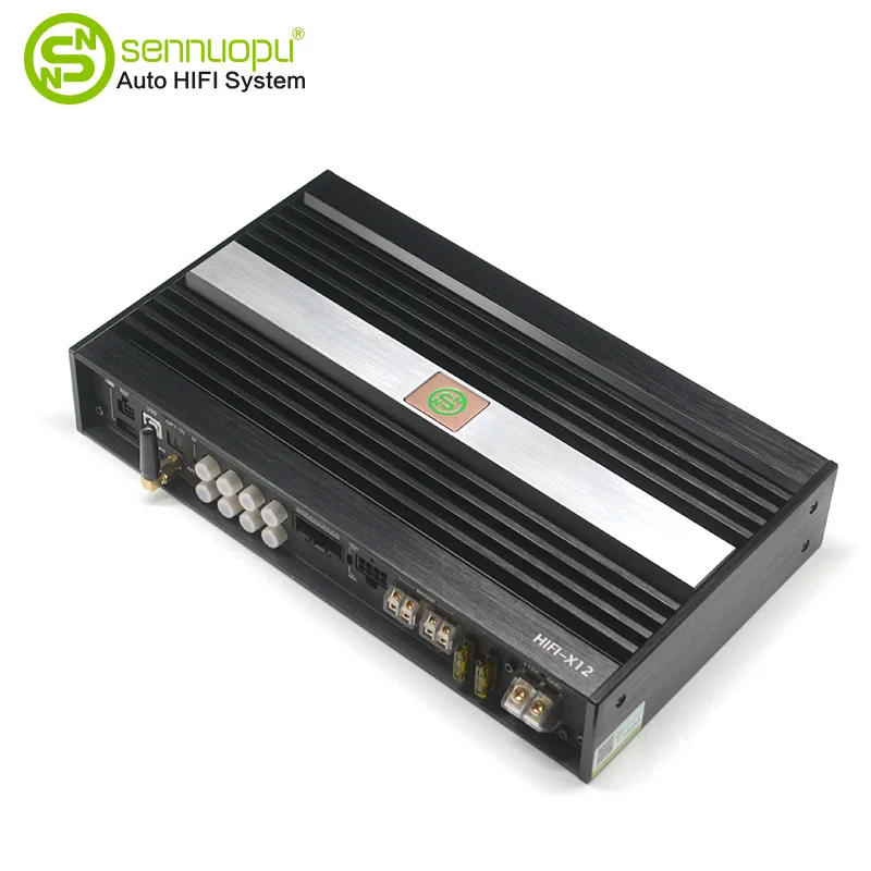 Sennuopu High Power Car Amplifier with 4 Channels and Digital Sound HIFI-X12