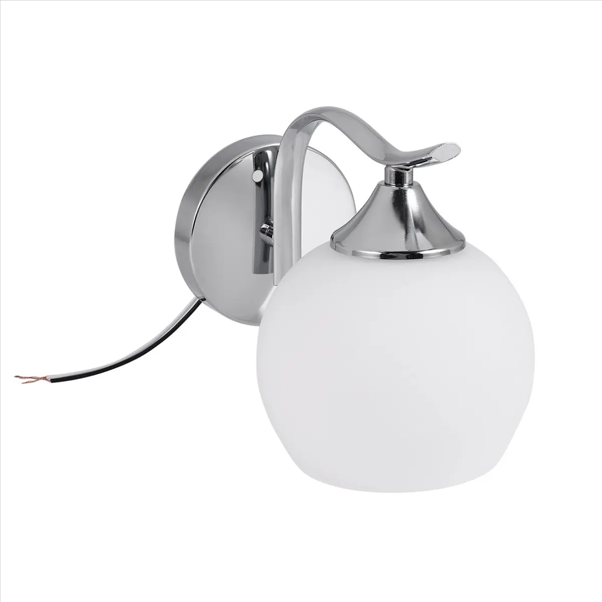 AA19 Modern Wall Sconce Luminary E27 Led Wall Lamp Reading Lamps Wall Mounted Modern Glass Sconces Bedside Reading Lamps