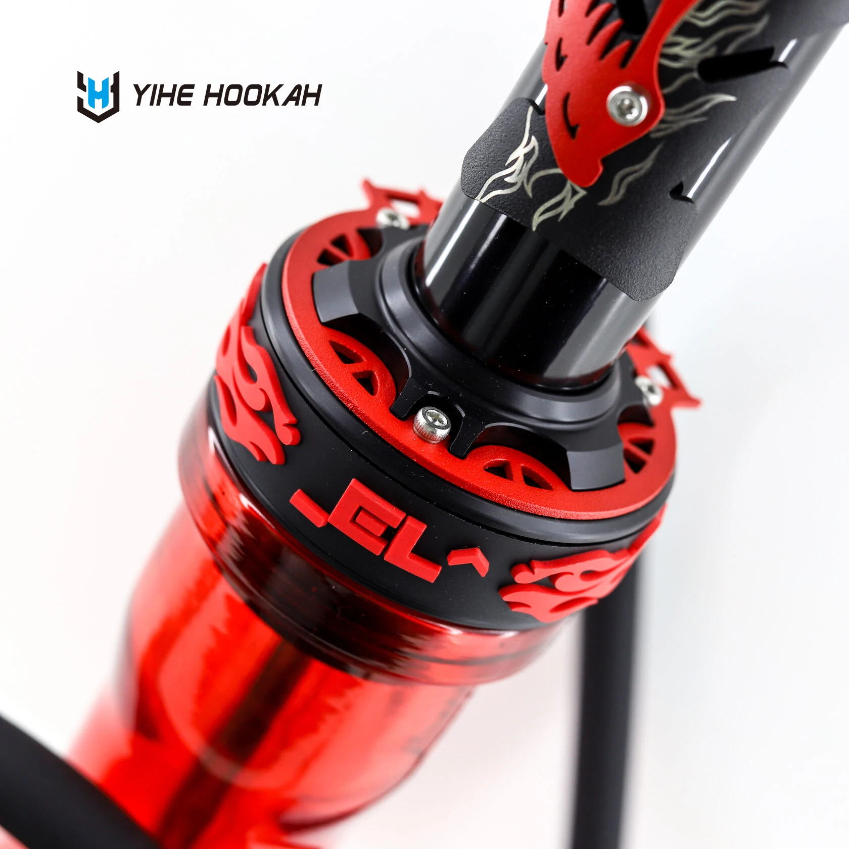 Moderno grande narguilé de aço inoxidável shisha narguilé conjunto fábrica atacado venda árabe russo chicha estilo