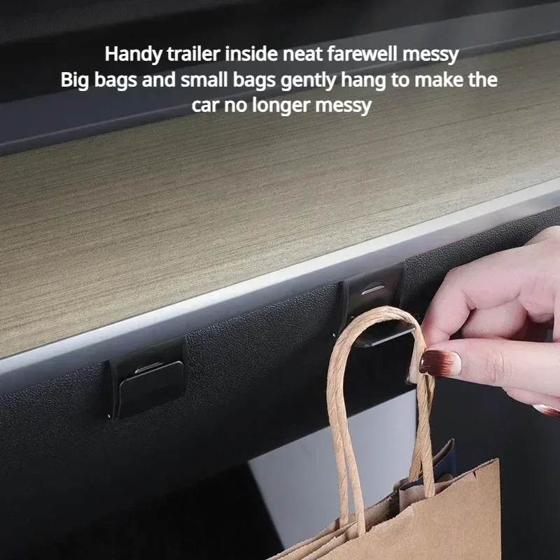 

Крючок для перчаточного ящика Tesla Model Y/3+/Y Juniper: невидимый складной держатель для сумок и зонтов, аксессуар для хранения