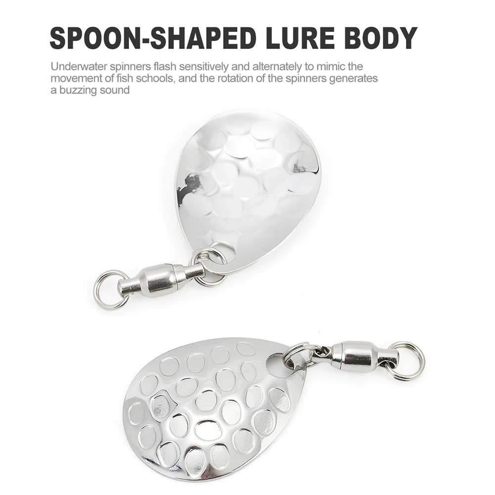 Water Drop Style Metal Lure Engineered for Controlled Rotation and Directional Flash Patterns in Flowing Water