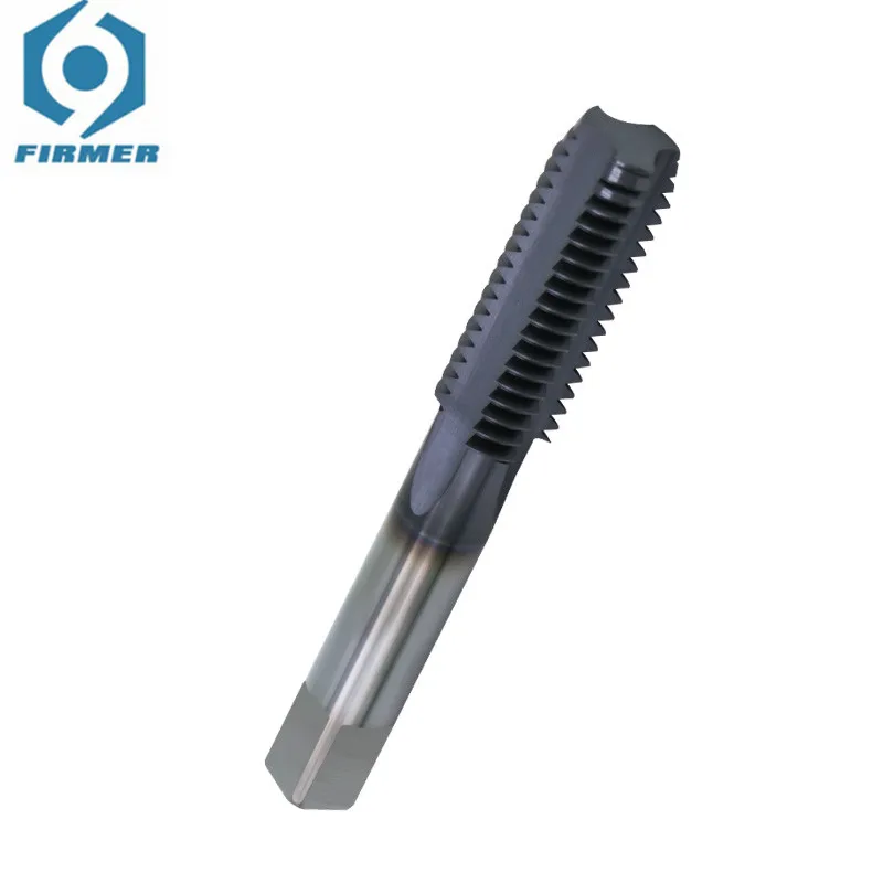 Integral Tungsten Steel Wire Tapping Full Grinding Straight Groove Tapping Tap For Easy Drilling M2~M14