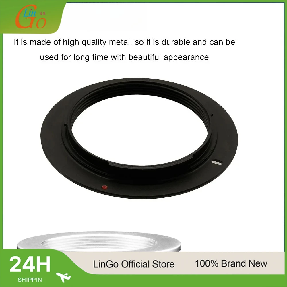 Anillo adaptador de montura de lente LinGo M42, adaptador M42-AI para cámara Nikon DSLR D7100 D7200 D610 D810 D5500 D5300 D3300