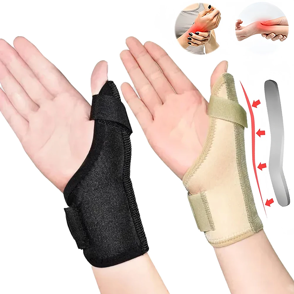 1Pcs Trigger Thumb Splint Thumb Spica Support Brace Stabilizer for Pain,Sprains,Arthritis,Tendonitis for Right Hand or Left Hand