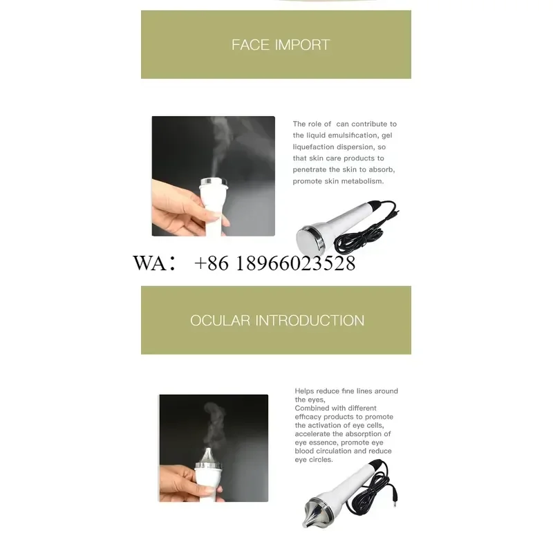WMWMNU Conical Eye Massage Probe Fade Dark Circles Scrubber for Eye Puffiness Periorbital Anti-Aging Salon