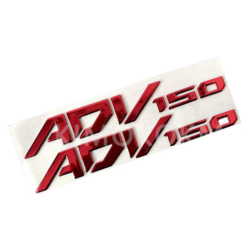 For Honda ADV160 ADV150 1Pair Motorcycle 3D Epoxy Emblem Logo Badge Decorative Stickers Moto Side Body Accessories Decals
