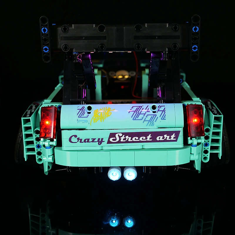 Zaawansowany zestaw oświetlenia LED DIY do Lego 10505 (tylko oświetlenie LED, bez modelu z klocków) Wysoka wydajność