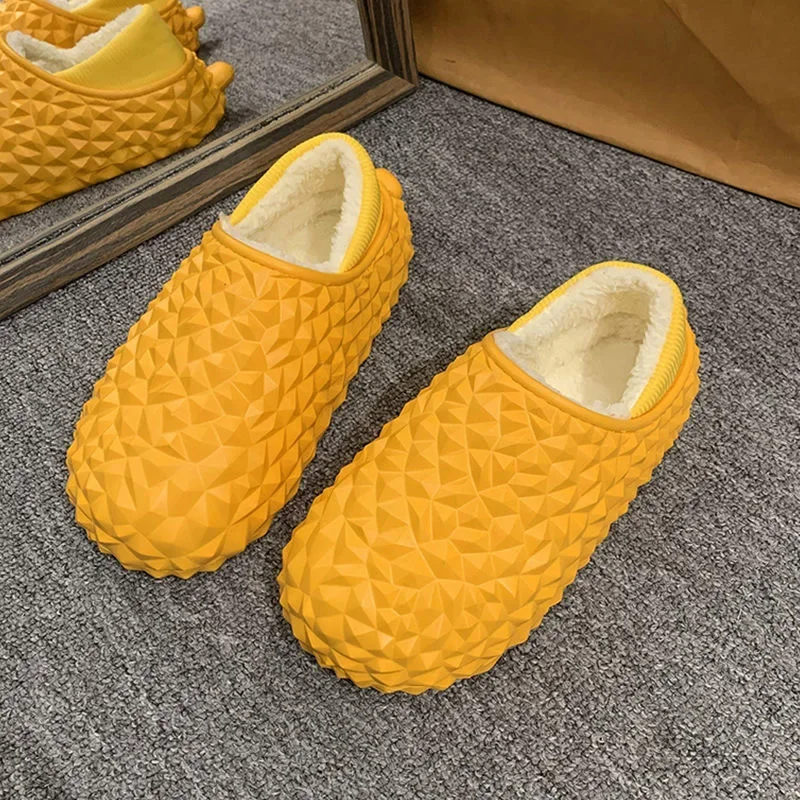 Women Shoes for Mens EVA Slipper Men Slippers Luxury Designer Shoes Women Living Room Foam Runner Couple Durian Cotton Slippers