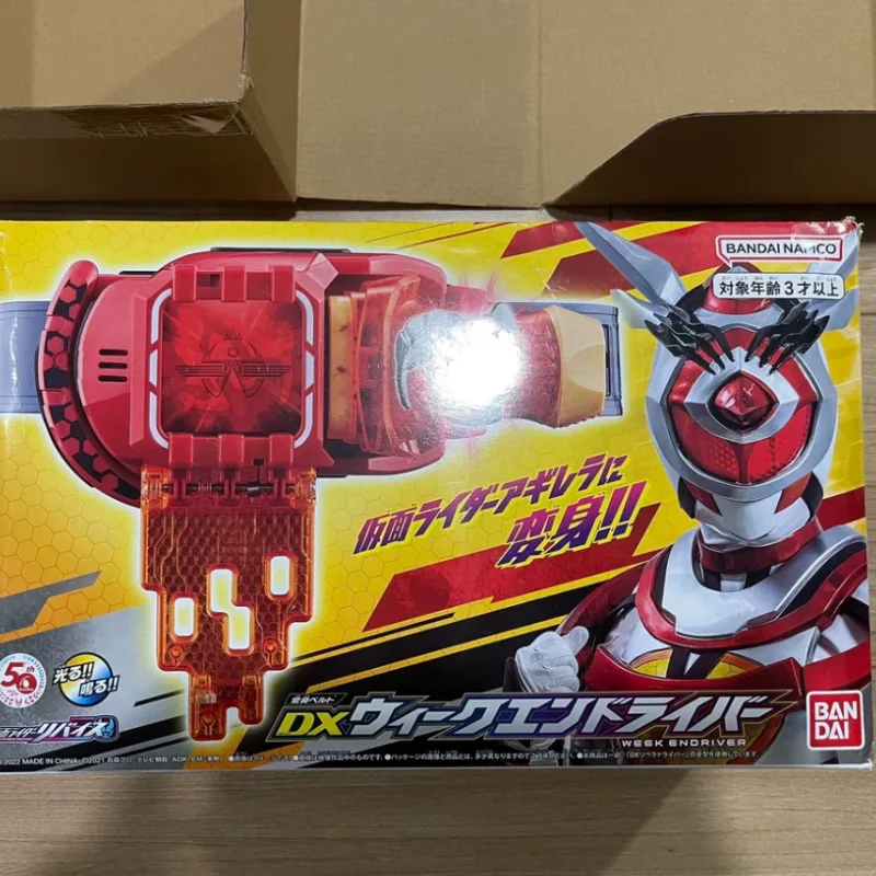 Echtes Bandai Dx Kamen Rider Revice Anime Week Endriver Spielzeug für Jungen Mädchen Kinder Weihnachtsgeschenk Sammlermodell Geburtstagsgeschenk
