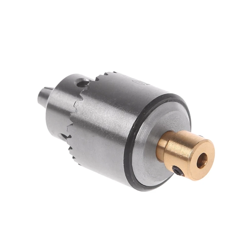 

A5YD 4x Micro Motor Drill Chuck Clamp 0.3-4mm With for Key 3.17mm Shaft Connecting Ro