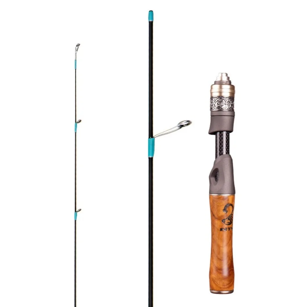 

Wood Handle Ultra-Light Fishing Rod Fast Action Lure WT 1.5-9g Carbon Fiber Fishing Rod Line WT 3-6LB Casting Fishing Rod