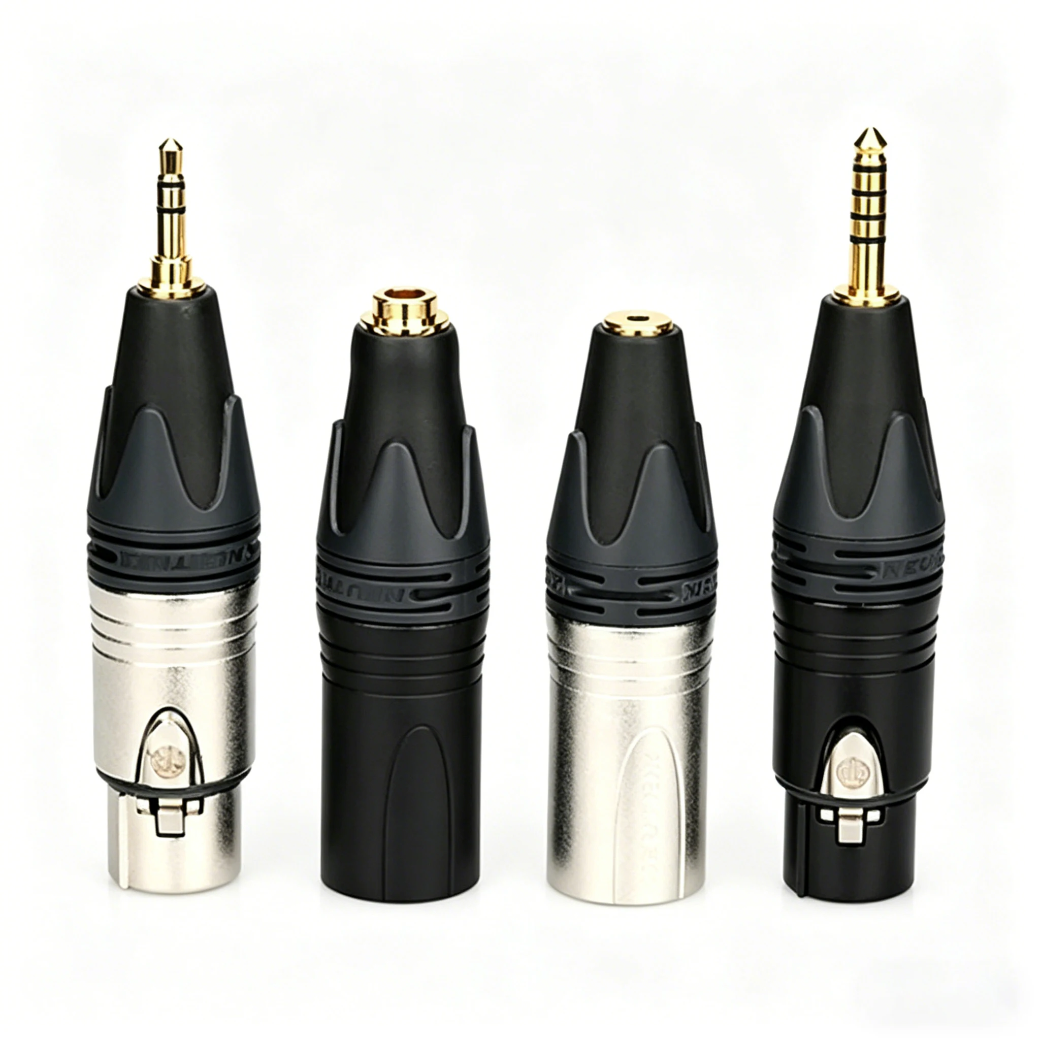 

HiFi 4 Pin XLR to 4.4mm/3.5mm/2.5mm Adapter Connector, Pentaconn Male to Female Audio Converter