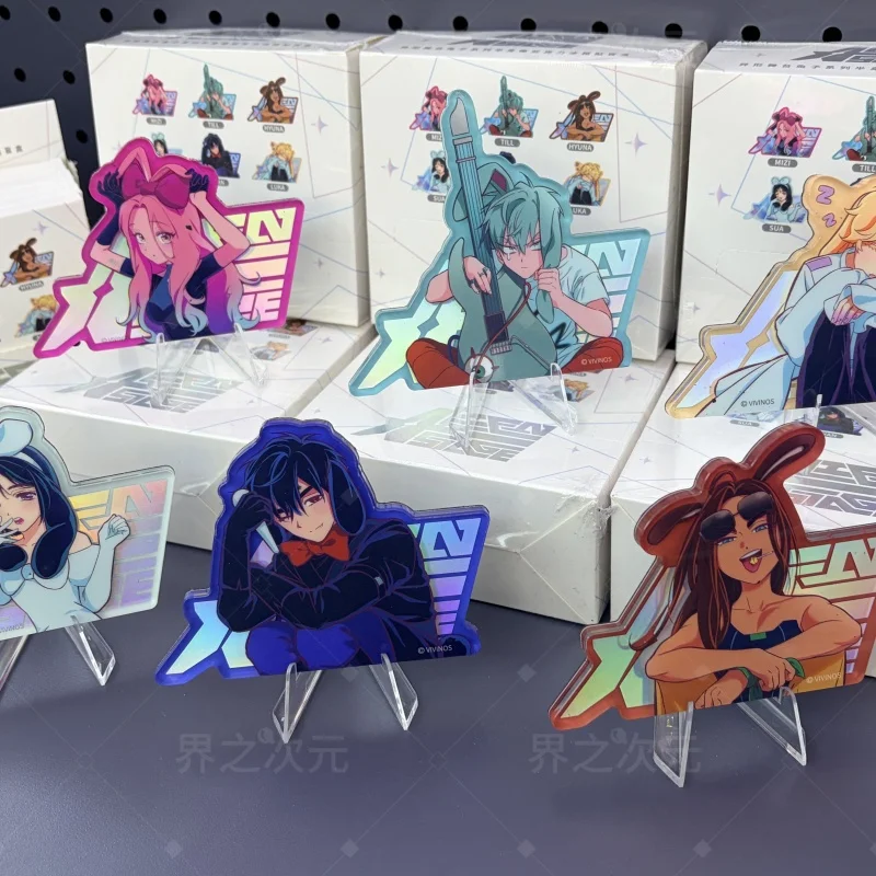 【正規品】在庫あり エイリアンステージ ラビット アクリルシリーズ ブラインドボックス 冷蔵庫ステッカー アニメ周辺機器 トレンド プレイギフト オーナメント