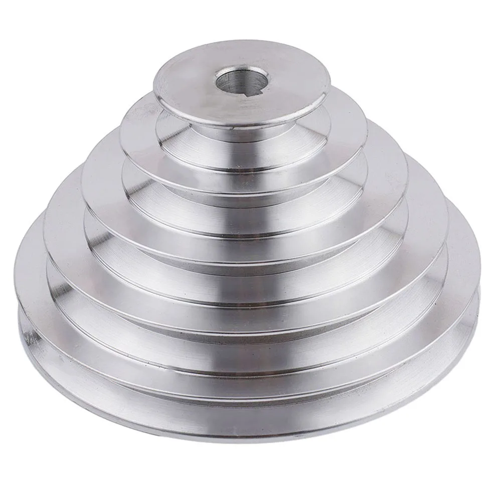 Pagoda Pulley Wheel Aluminum Transmission Wheel For Benchtop Drill Press Z4116 Workshop Equipment Power Tools Drill Presses Acce