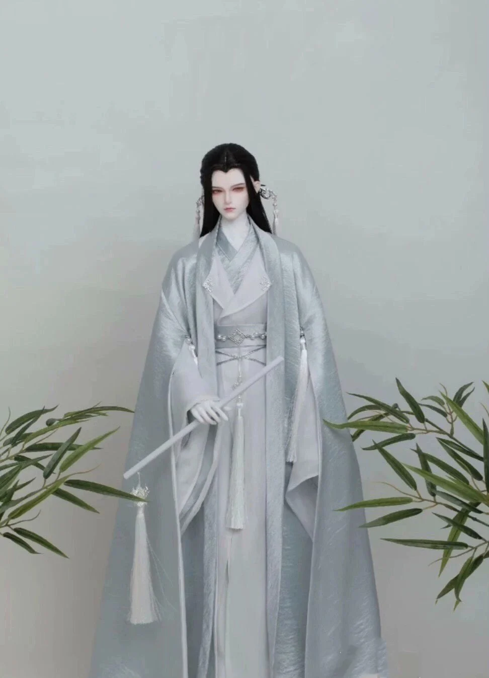 1/3 Scale BJD Clothes Ancient Costume Dress Hanfu Long Robe Samurai Outfit For BJD/SD MSD SD13 ID72 Uncle Doll Accessories A2134