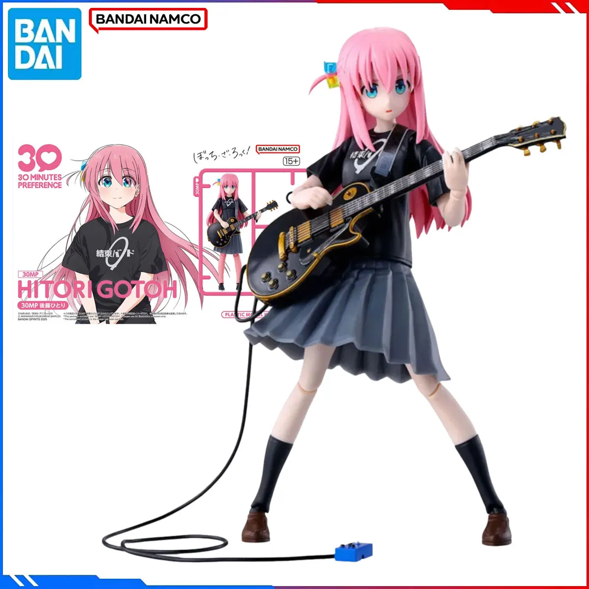 

Genuine Bandai Original Bocchi The Rock! Anime Figure Model Kits 30MP Gotoh Hitori Collection Action Model Toys Gift for Kids