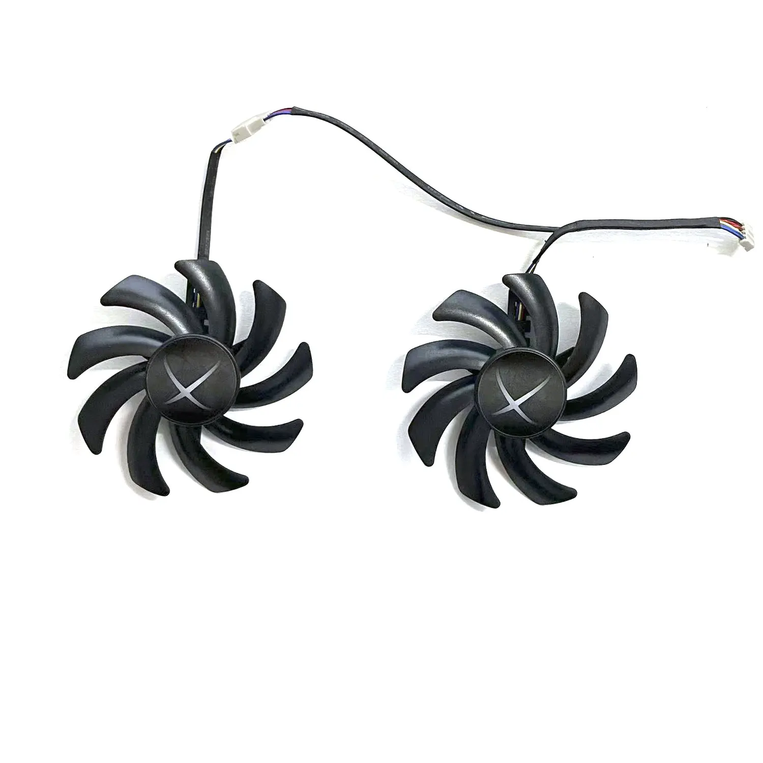 

For XFX Radeon RX460 470 470D 474 480 Black Wolf Graphics Card Replacement Fan
