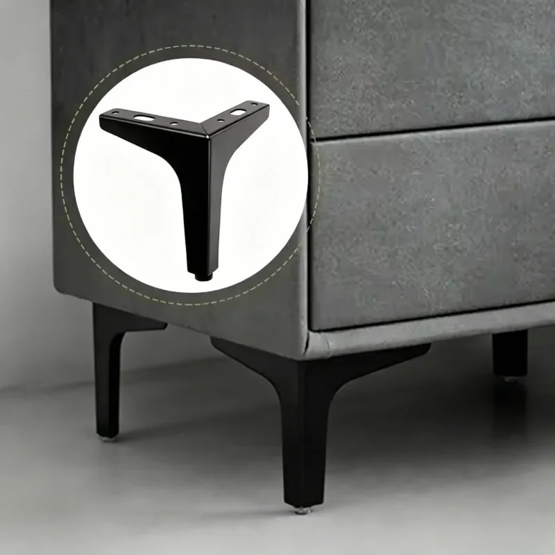 

4-Pack Modern Minimalist Metal Heightening Legs Universal Furniture Feet for Sofa Cabinet Table