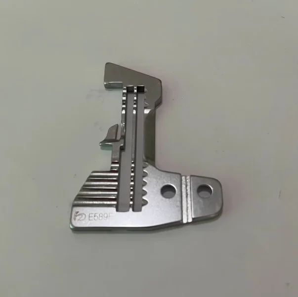 1PCS Industrial Overlock Sewing Machine Needle Plate,E589/E589F,For Backstitch Use,For Siruba 737 Three Thread Serger Series