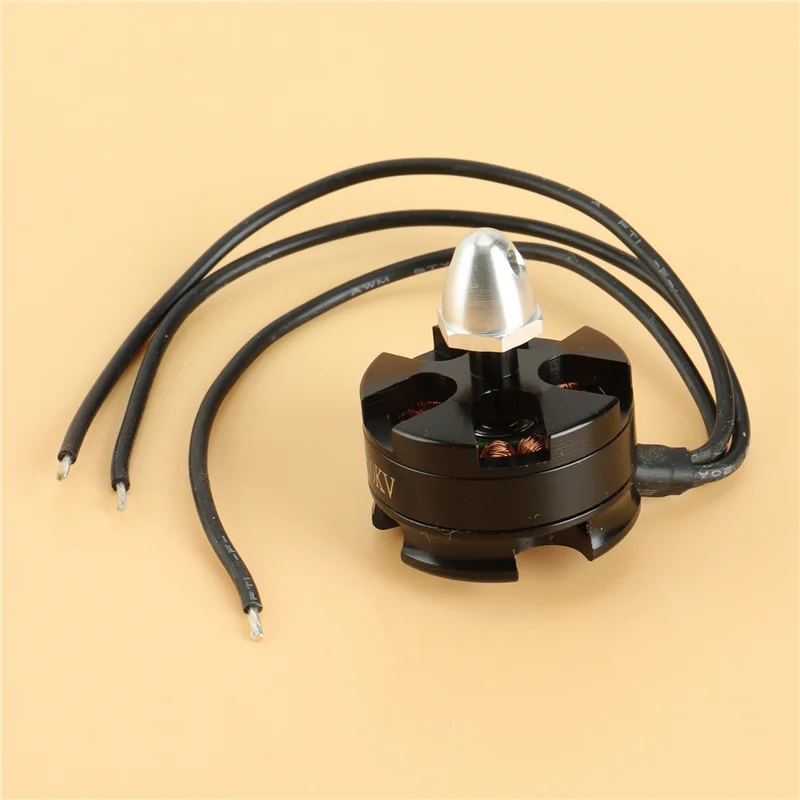 B24C-2X cw mt2204 2204 2300kv motor sem escova quadcopter 250 qav250 para mini 210 250mm aeronaves de quatro eixos fpv, preto + prata