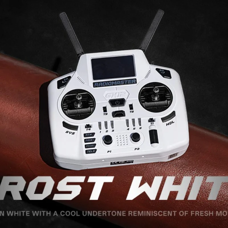 

RadioMaster GX12 Crush Remote Controller with ELRS Protocol, Dual 2.4G, Dual 1W Hall Joystick (ELRS / M2)