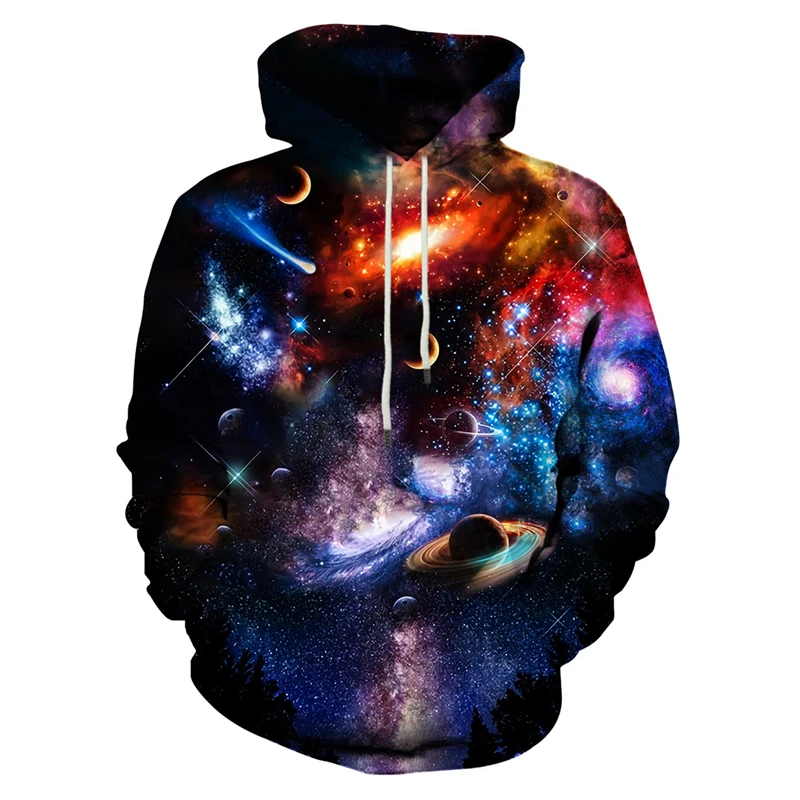 3D Snowflake Printed Hoodies Men Women Fashion Streetwear Pullover Tops Long Sleeve Sweatshirts Casual Oversize Tracksuits