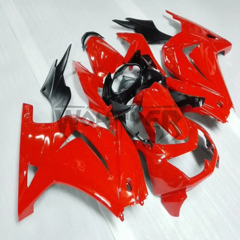 

injection Fairings kit ZX250R EX250 2008 2009 2010 2011 2012 red ZX 250R 08-12 bodywork kit motorcycle fairings