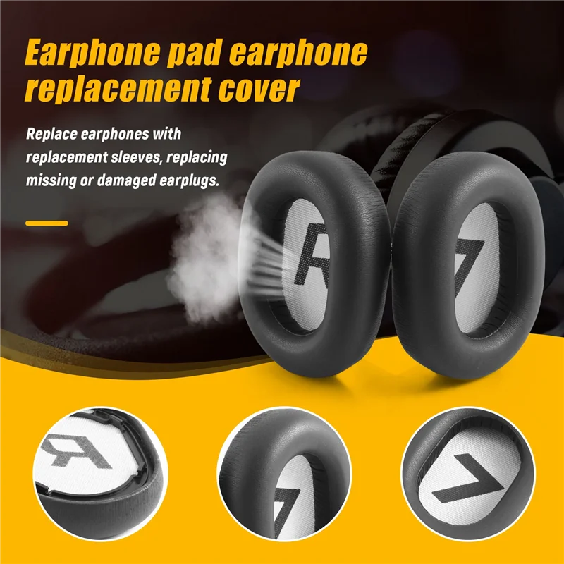 B27B بطانة للأذن عقال الأذن وسادة الأذن أكواب غطاء للأذن استبدال ل بلنترونيكس Backbeat Pro 2 SE 8200UC سماعات