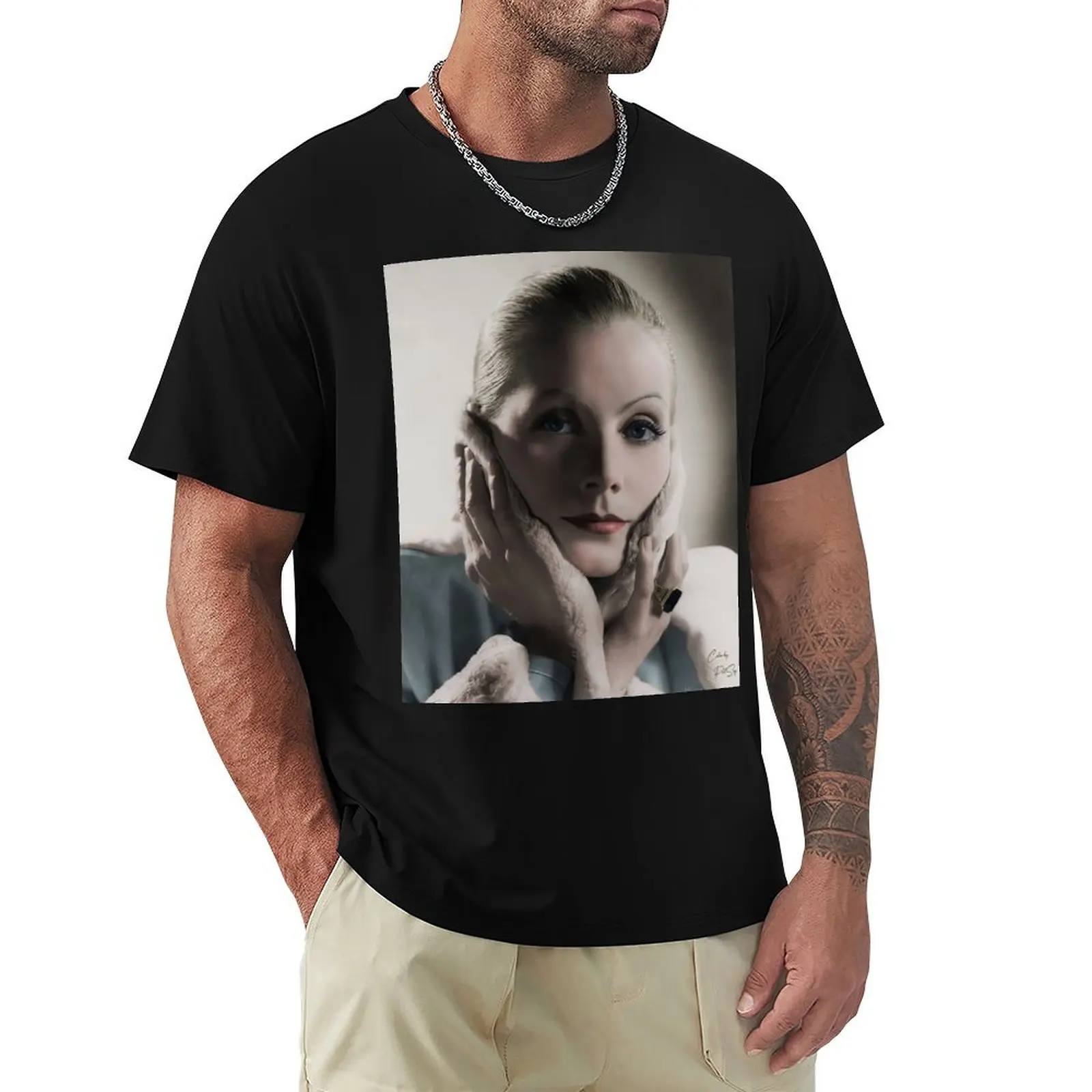 Greta Garbo 1931 T-Shirt Water Resistant Casual T-Shirt