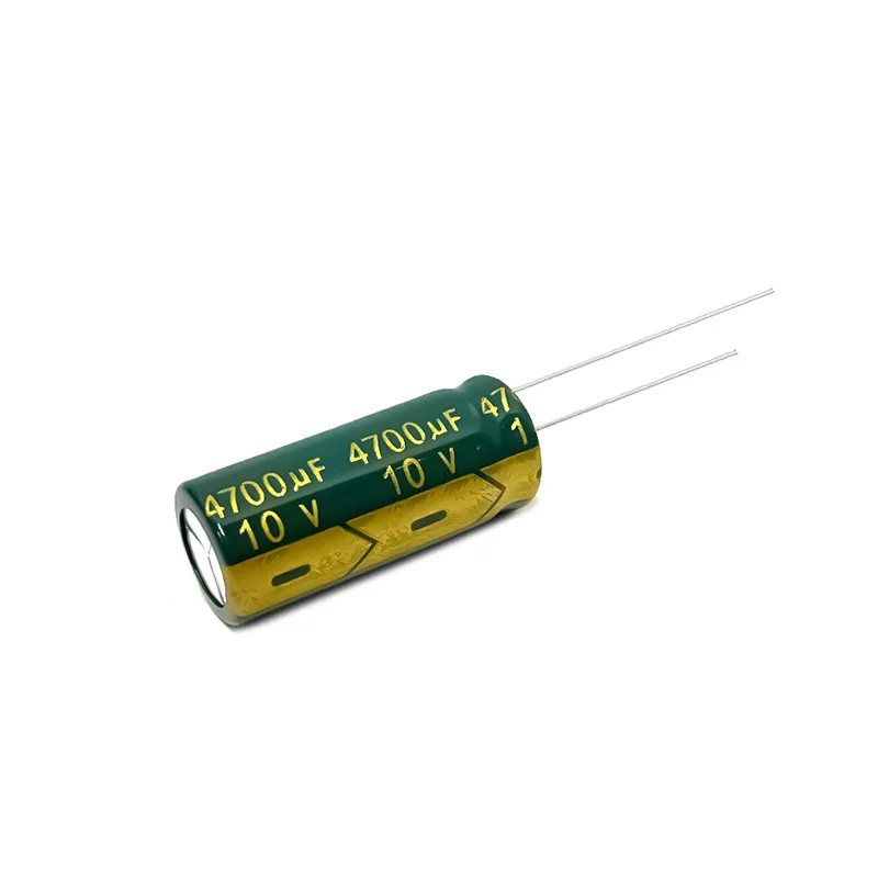 

25pcs 10V 4700uF Electrolytic Capacitor High Frequency Low ESR Long Life 10x25mm for Power Supply