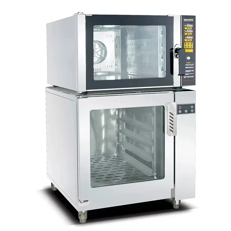 4 Tray Industrial Electric Convection Oven with Steam Function for Baking Bread