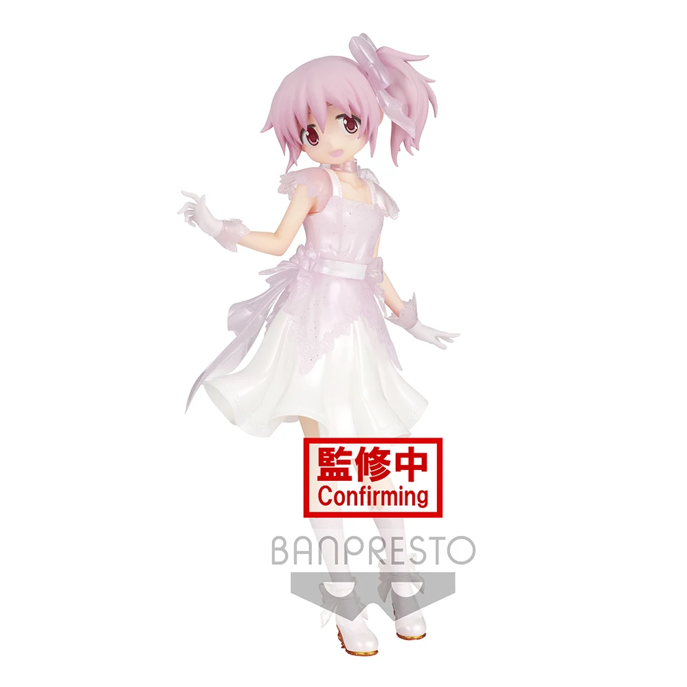 In Stock Figure Banpresto Original Puella Magi Madoka Magica Kaname Madoka Incubator Action Figure Kawaii Model Child Toys