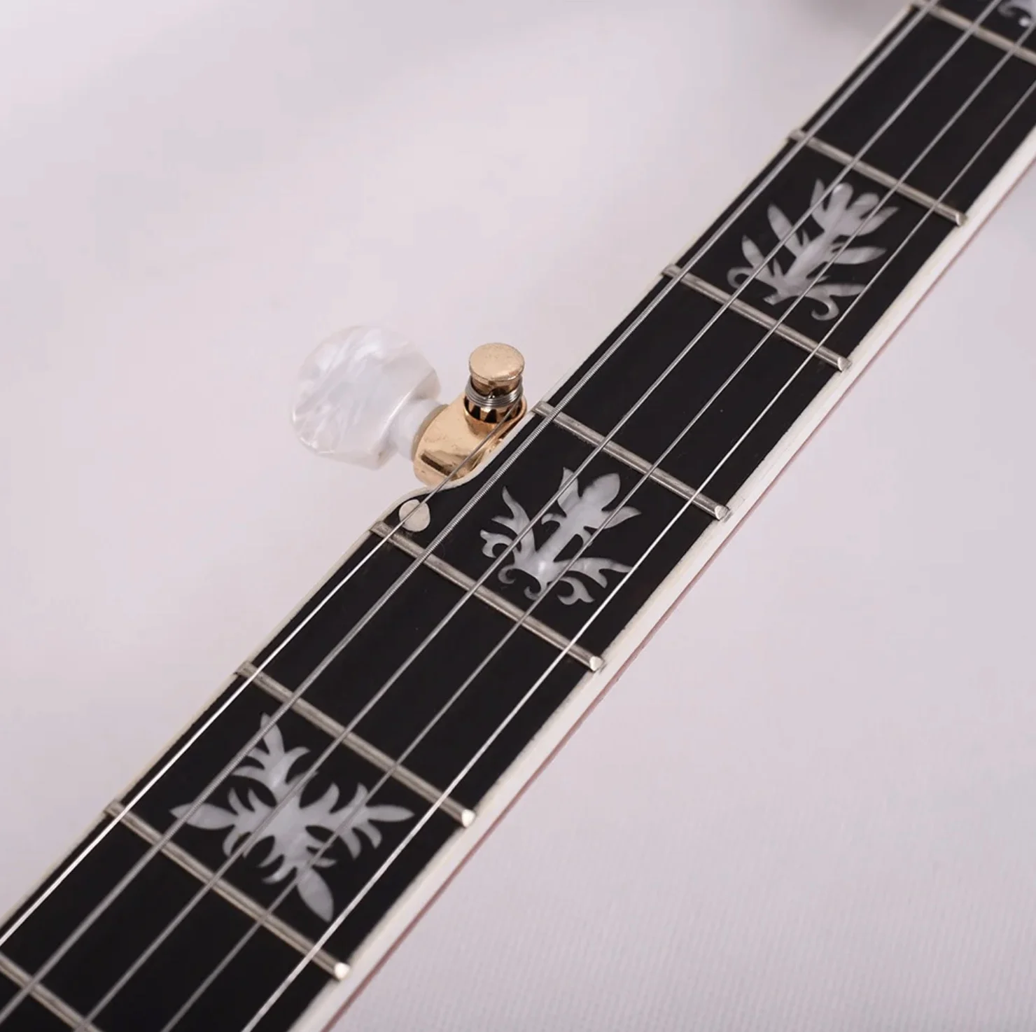 Custom 5 strings banjo Imported Rose Fingerboard Banjo Mandolin Guitar Professional Western Musical Instruments with gold hardwa