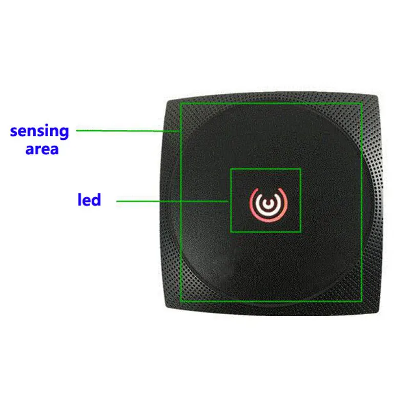 5pcs 125KHZ RFID card reader door IP65 waterproof weigand26 output ,card reader ID/EM card smart card reader,sn:KR601